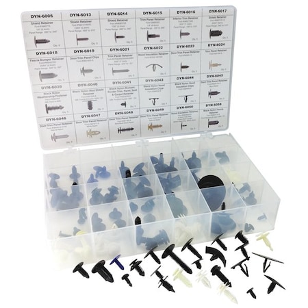 Atd Tools ATD 120-Piece Master Ford Retainer Assortment 39352